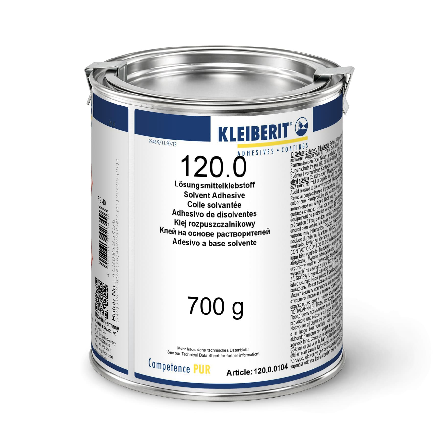Kontaktliim KLEIBERIT 120.0 0,7kg