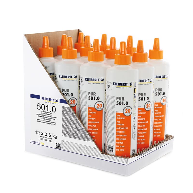 PUR liim KLEIBERIT 501.0 pruun 0,5kg