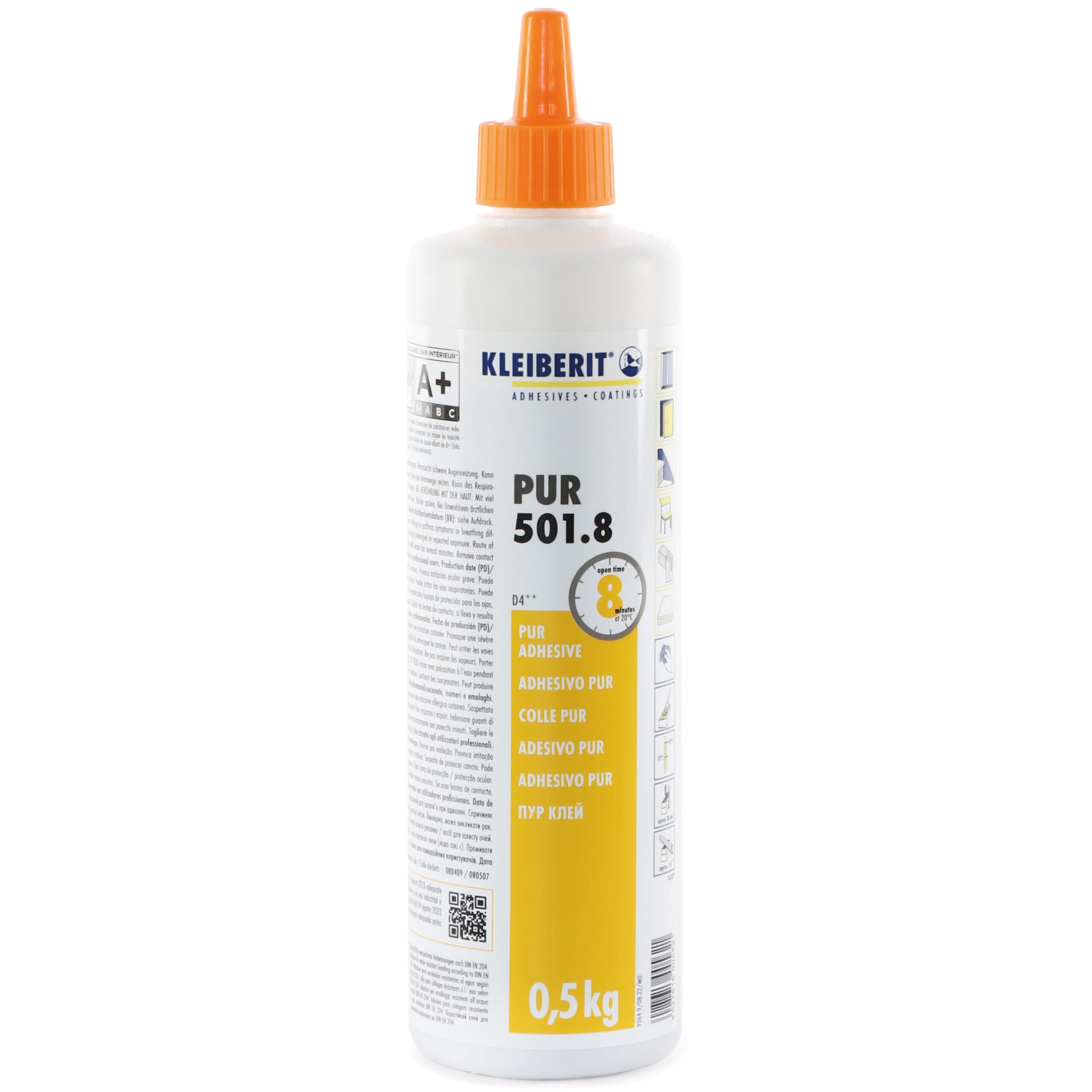PUR liim KLEIBERIT 501.8 pruun 0,5kg